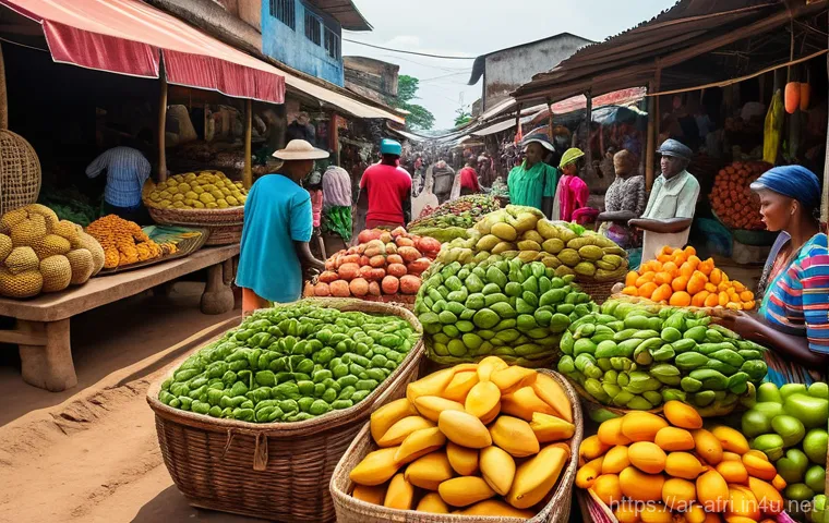 중앙아프리카 공화국 전통 음식 - **A heartwarming Central African family meal:** A multi-generational Central African family, includi... 중앙아프리카 공화국 전통 음식 - **A heartwarming Central African family meal:** A multi-generational Central African family, includi...